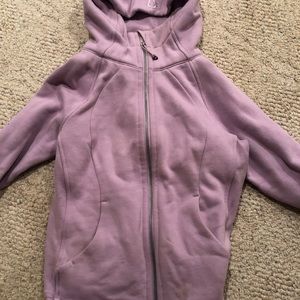 Size 4 lululemon scuba zip up